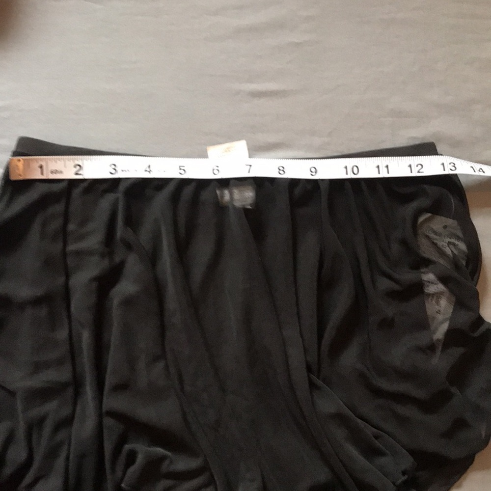 NWT Danskin black sheer dance skirt girls size XL (14-16) style WU7111D ballet - Picture 13 of 13
